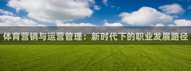 必一体育app官方正版下载：体育营销与运营管理：新时代下的职