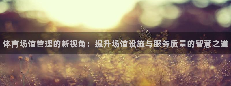 必一体育：体育场馆管