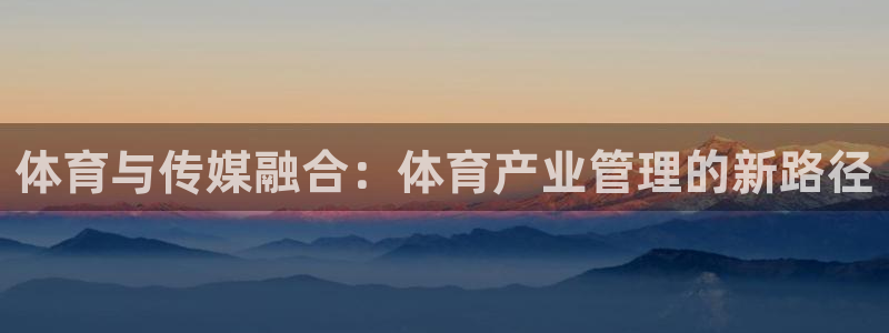 必一体育运动app：